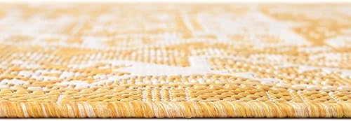 Miniatura 332 de Rugs.com Outdoor Aztec Collection Alfombra – 4 x 6 pies alfombra de tejido plano gris carbón perfecta para salas de estar, grandes comedores, planos