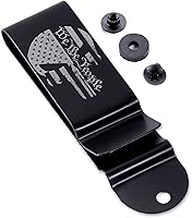 Vista 41 de Clips Universales de Cinturón de Metal - (Se Ajusta a Cinturones de 1.75 Pulgadas) – (Acabado Pulido o Negro) – Soportes de Clip de Reemplazo