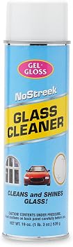 Gel-Gloss Streakless Glass Cleaner with Foaming Spray