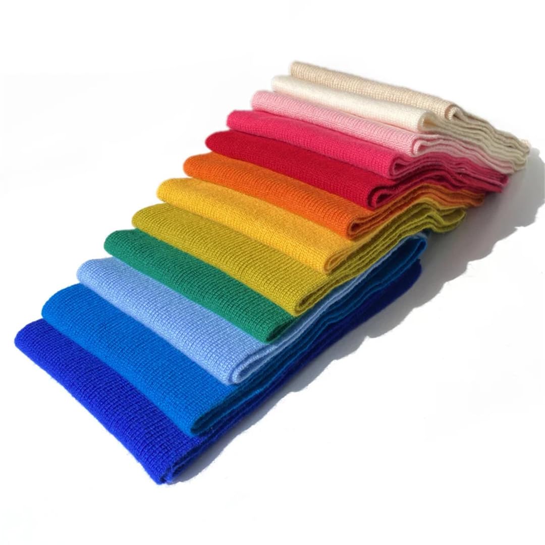 Bufandas de punto de cachemira de color sólido para mujeres u hombres, bufanda de invierno para adultos, bufanda de lana gruesa cálida