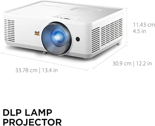 Miniatura 2 de ViewSonic PA503HD Proyector de 4000 lúmenes de alta luminosidad con zoom óptico 1.1x, USB y entradas HDMI para el hogar y la oficina