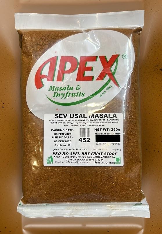 APEX Sev Usal Masala (250 GM) - Image 2 thumbnail
