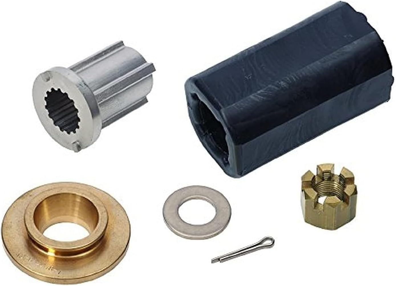 835274Q1 Flo-Torq II Hub Kit for Yamaha 4 Stroke Outboard 75 90 100 115 150 175 200 220 225 250 300 HP 15 Spline Tooth VMAX SHO Stern Drives 835274K1