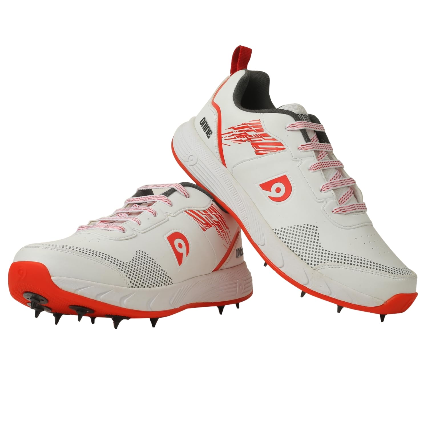 DNINE Mens Mesh Cannon-1 Cricket Shoes White/Red 9 UK (B0CJRVXH3F) Amazon Price History, Amazon Price Tracker