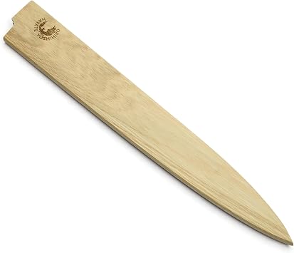 Yoshihiro Magnetic Oak Saya Cover Blade Protector for Yanagi 270mm