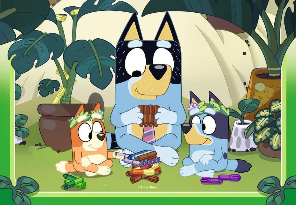 Bluey 52冊セット最終値下げ Amazon.com: Spin Master Games, Bluey Puzzles 12-Pack, Jigsaw