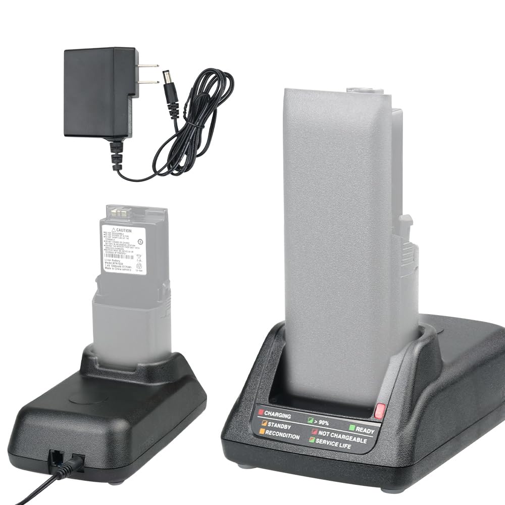 NNTN7079A Smart Charger for Motorola Radios APX 8000 APX 7000 APX 6000 APX8000XE APX7000XE APX6000XE SRX2200 NTN7034 NTN7035A NNTN7038A IMPRES Battery Desktop Charger