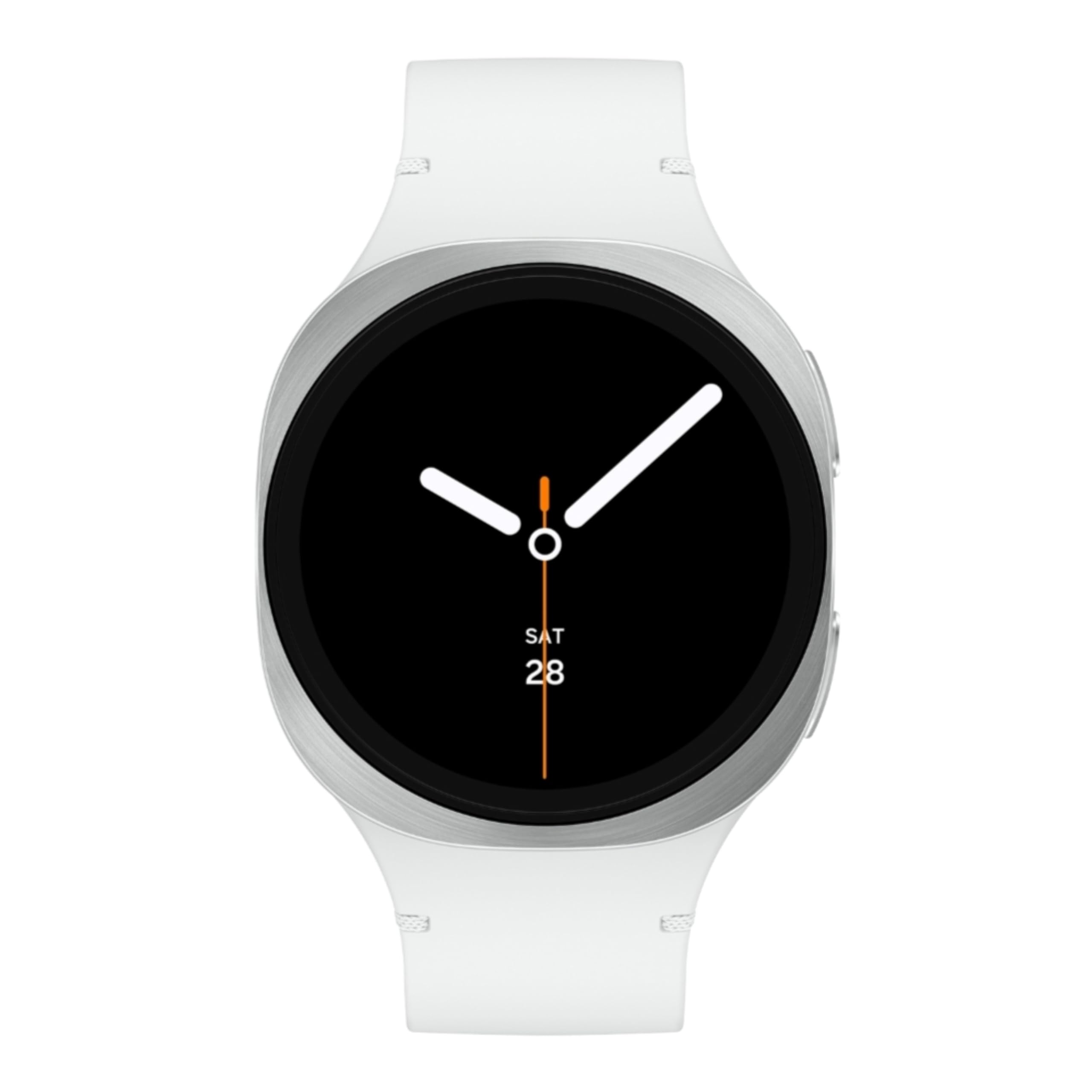 Samsung Galaxy Watch8 (40mm, Bluetooth, Silver) with 3nm Processor | Dual GPS | Sapphire Glass & Armor Aluminum | 5ATM & IP68 | BP, ECG, IHRN & Vascular Load Monitoring | Anti-oxidant Index — Amazon image 8