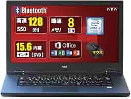 Amazon.co.jp: 中古ノートパソコン N E C 第6世代 Core i3