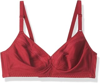 Triumph Comfort Wireless Non Padded Everyday Women Cotton Bra Soft Breathable Cotton, Cut‑n‑Sew Cups 3/4 Coverage, High Ce... Price In India