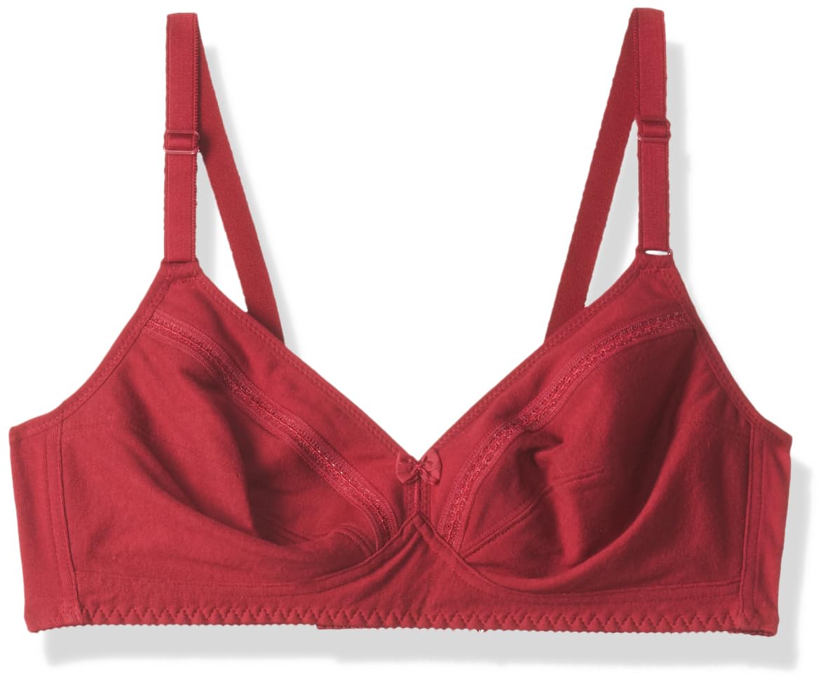 Triumph Comfort Wireless Non Padded Everyday Women Cotton Bra Soft Breathable Cotton, Cut‑n‑Sew Cups 3/4 Coverage, High Ce... - Review, Price and Buying Guide