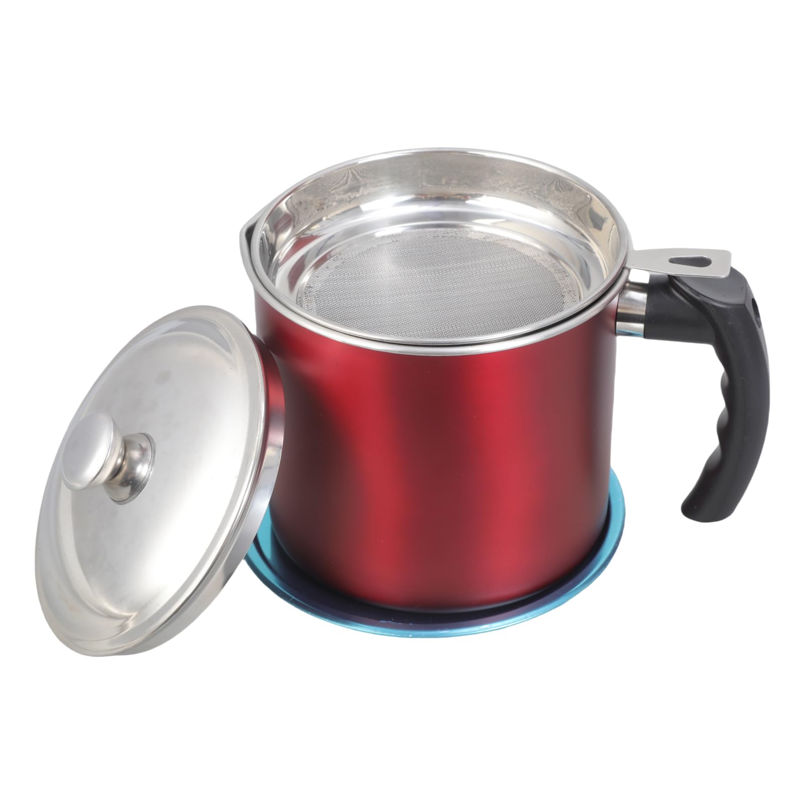 APGLSXY Practical Oversized Oil Storage Canister with Detachable Fine Filter Food Grade Materials and Visible Liquid Levels Container