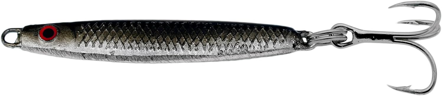 Gibbs Minnow #80 Lure, Black, 3-Ounce