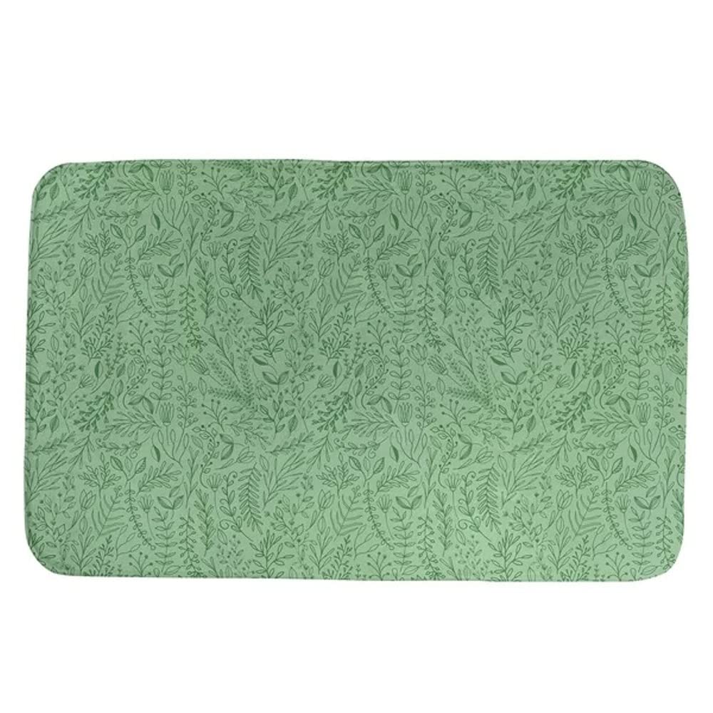 Luxurious 1 Piece Super Soft Bath Rugs for Bathroom Size 17 W x 24 L Non-Slip Backing Pretty