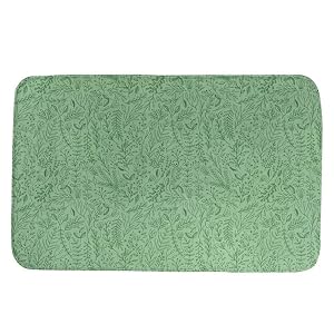 Luxurious 1 Piece Super Soft Bath Rugs for Bathroom Size 21 W x 34 L Non-Slip Backing Pretty
