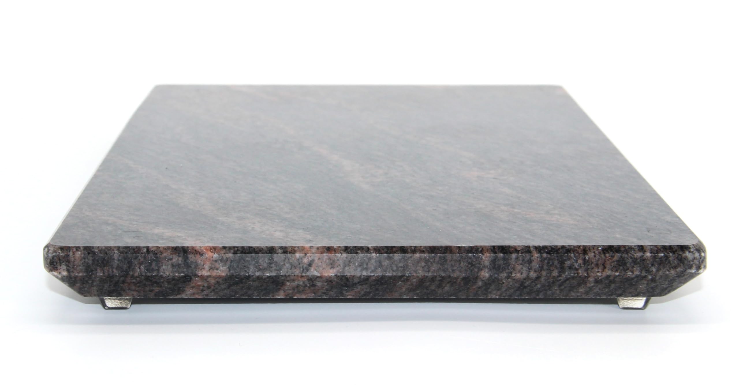 Schneidebrett aus Stein - Servierplatte - Küchenbrett - Steinplatte - Untersetzer - 2 Größen (Himalaya Glänzend, 30L x 20B)