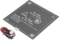 Vista 1 de Placa de cama caliente Impresora 3D de aluminio Reemplazo de estera calentada 12 V 120 W para A8 A6 con alambre Impresora 3D Placa de cama caliente