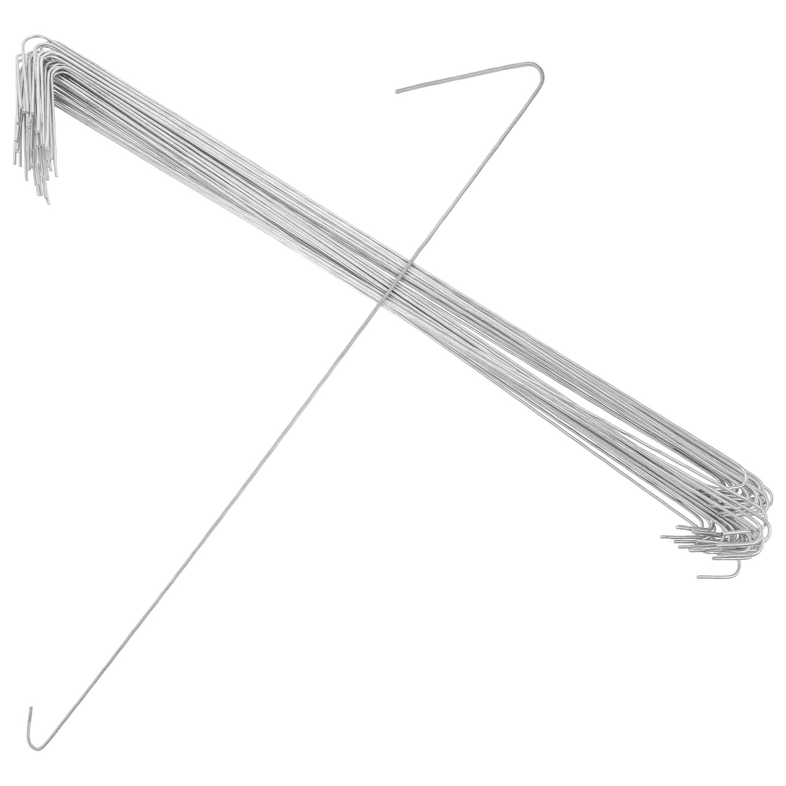 Espaciadores de árbol para un huerto productivo: 50 cables de alambre galvanizado duradero