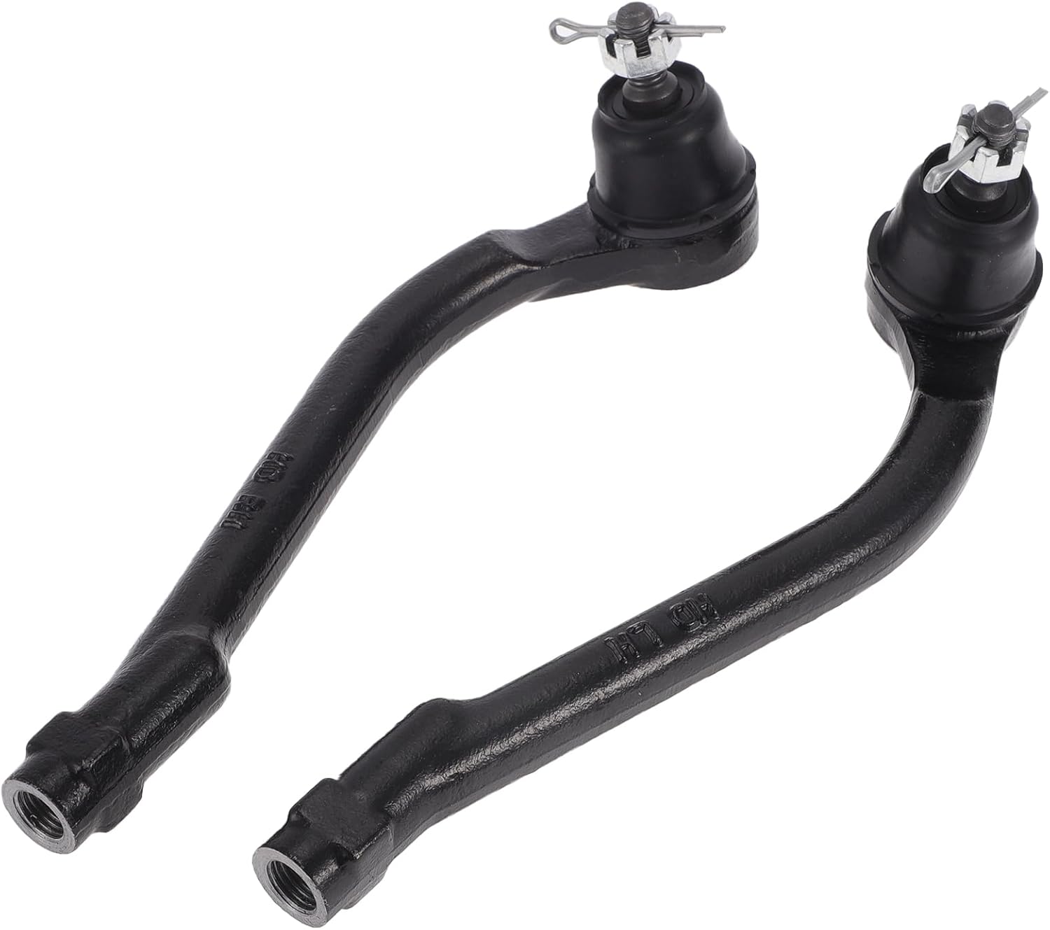 X AUTOHAUX 2pcs Front Outer Tie Rod Ends Kit Suspension Steering Tie Rod End for Kia Forte Koup 2010-2016 for Hyundai Elantra 2007-2012 Drag Link No.ES800229/ES800230/568202H000/568202H090