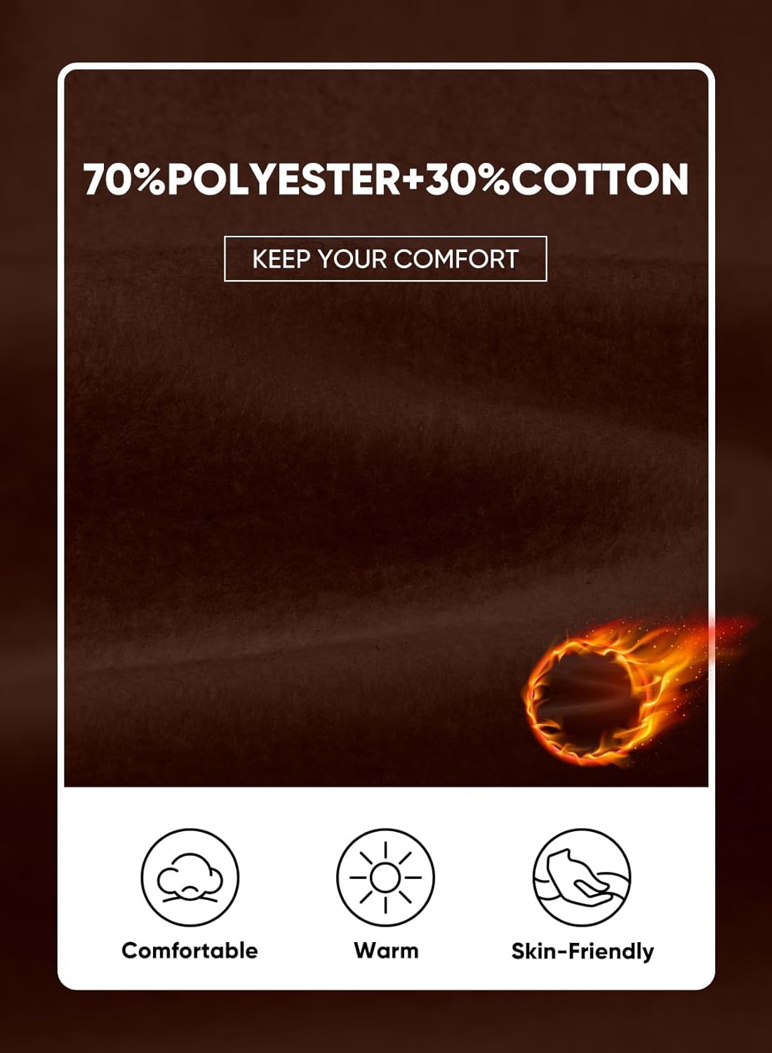 JMIERR Mens Full Zip Casual Cotton Hooded Fleece Drawstring Hoodies Pullover Sweatshirts Casual Long Sleeve Shirts - Image 4