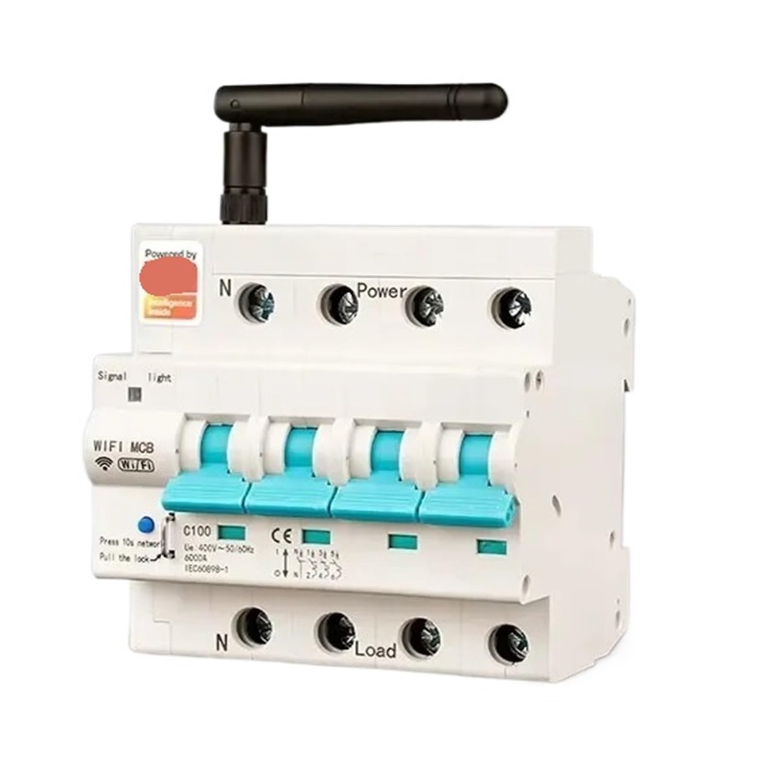 TYEXCZARF 1P 2P 3P 4P Circuit Breaker Interruptor Timer Control Switch(63A)