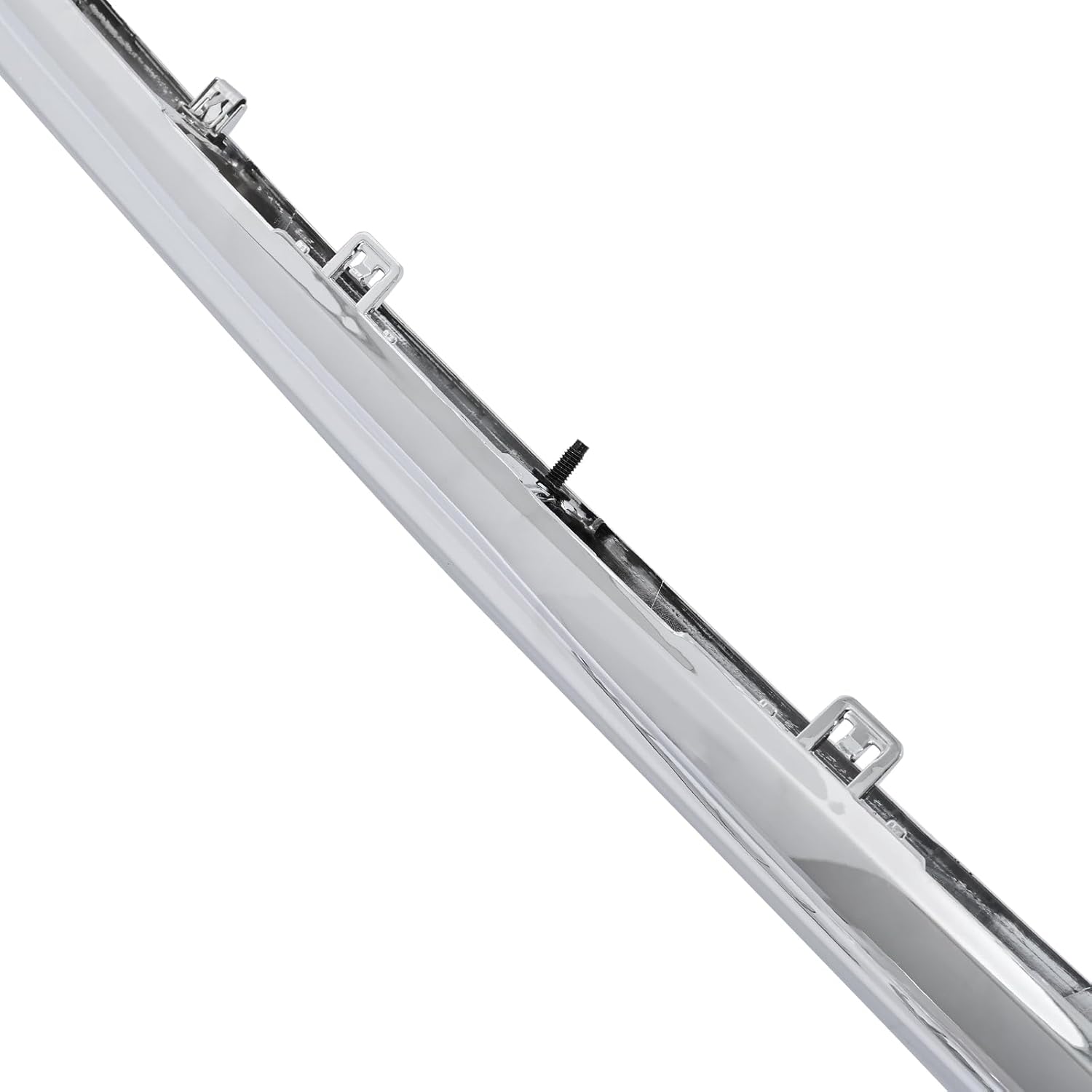 Front Lower Bumper Molding Cover Trim & Left Right Side Headlight Chrome Strip Fit for Nissan Pathfinder 2013 2014 2015 2016 Replace (Left Right & Lower)