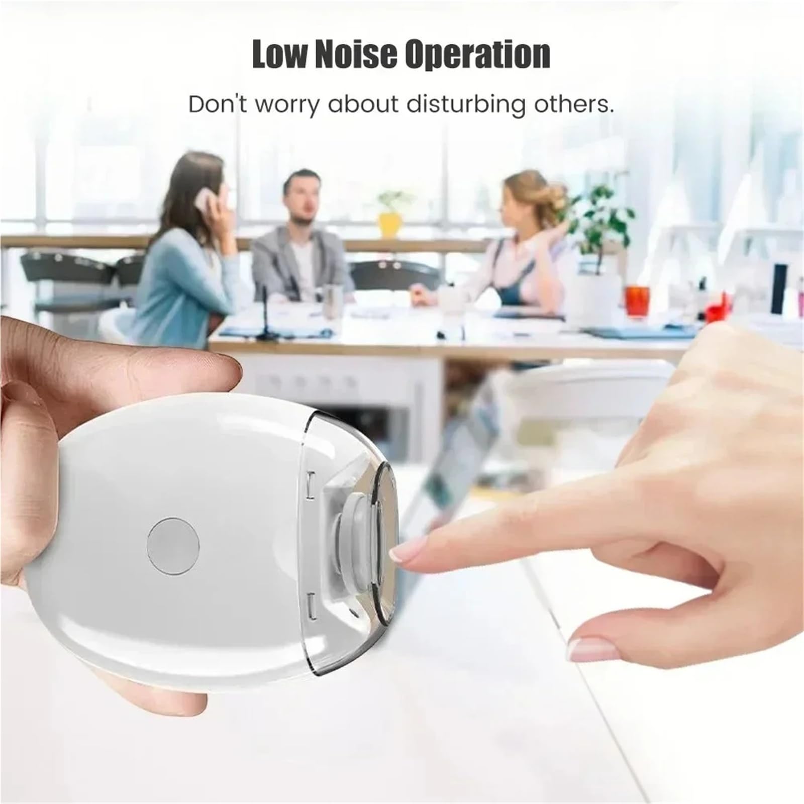 Smerigliatrice elettrica for unghie 2 in 1 con lucidatrice automatica a luce LED for manicure da viaggio a casa