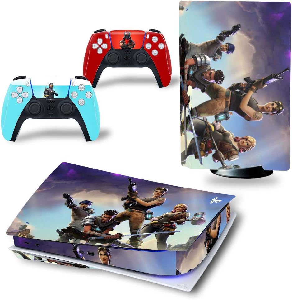 PS5 Konsole Skin und PS5 Controller Skins Set, Playstation 5 Skin Wrap