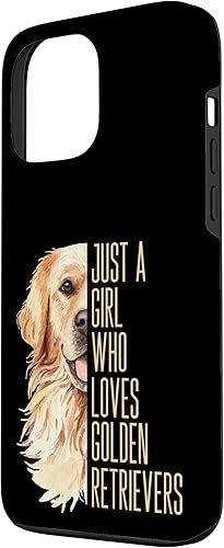 Vista 2 de iPhone 13 Pro Max Cute Golden Retriever - Just a girl who loves goldens Case