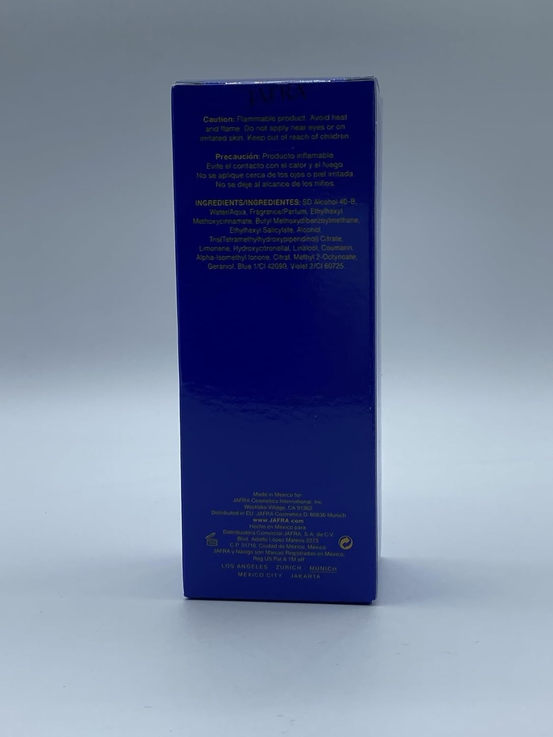 JAFRA Navîgo Luxus Homme EDT 3.3 0Z