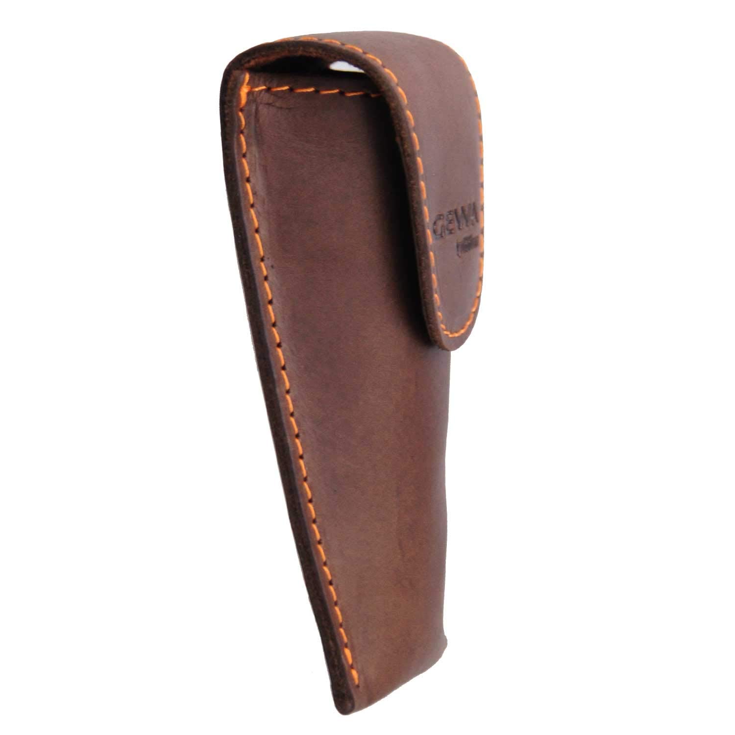 Funda para boquilla Crazy Horse Trompeta marrón