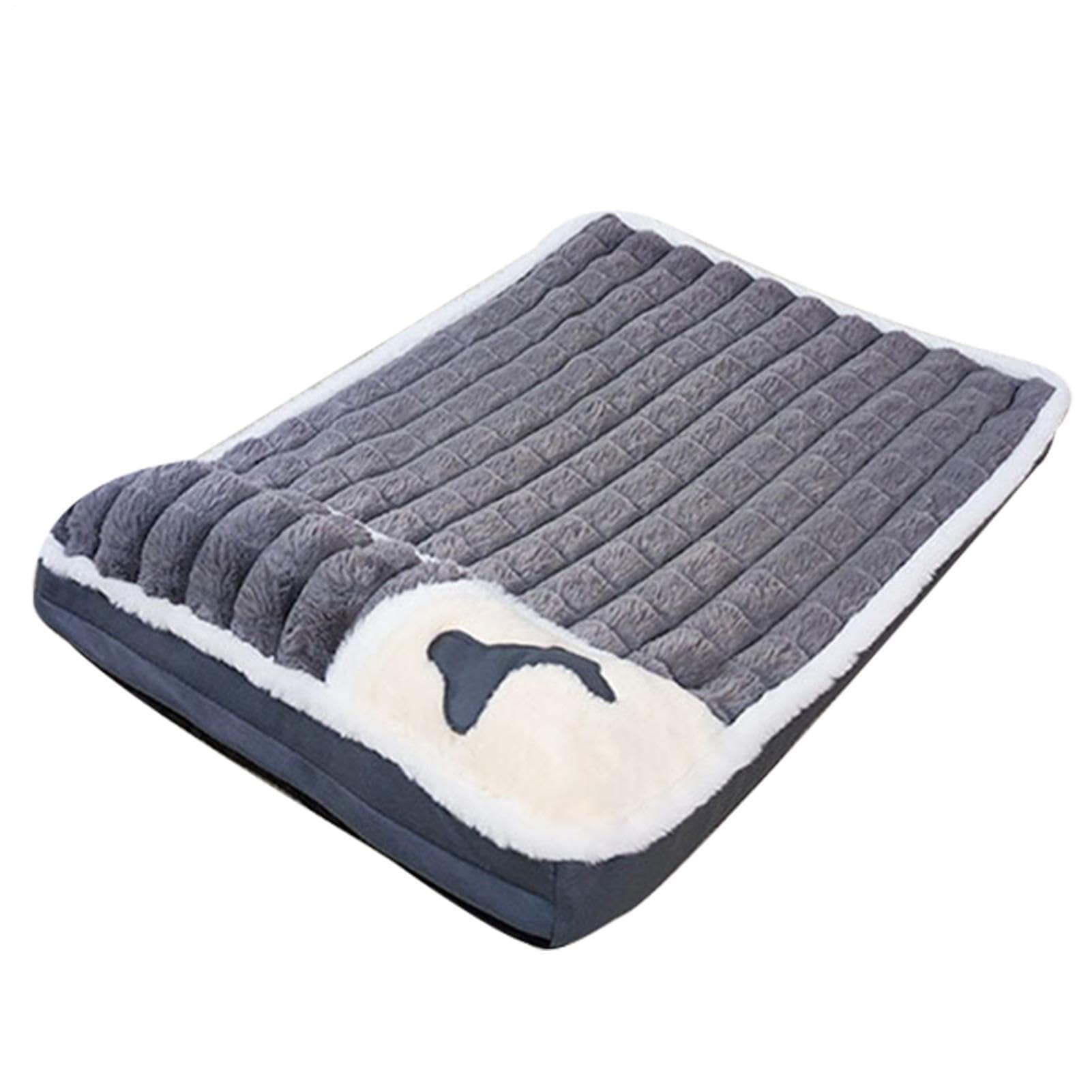 Tapis de cage pour chien – Lavable et antidérapant pour petits chiens, coussin doux pour dormir et confortablement, réduit l'inquiétude et l'anxiété