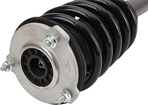 Miniatura 1012 de TRQ Kit de suspensión delantera, conjunto de amortiguadores y resortes, barra estabilizadora, enlace estabilizador compatible con Chevrolet