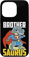 Vista 10 de Brother Saurus Brother Dinosaur T-Rex Superhero Case for iPhone 16