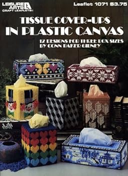 Staple Bound Tissue Cover-ups in Plastic Canvas Book