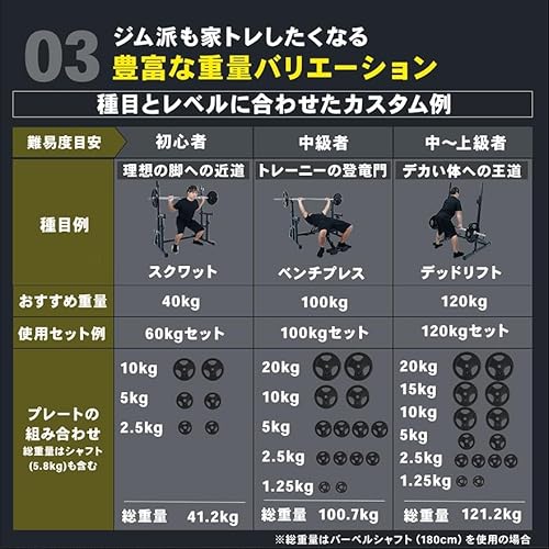 STEADY バーベルプレート 10kg×2 ST129