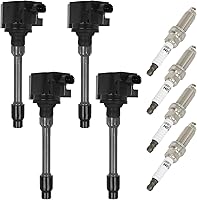 Vista 12 de ECCPP DG500 6 bobinas de encendido con 6 bujías de iridio 3951 para Ford para Mazda para Mercury 500 Freestyle para Mariner Taurus Escape Tribute