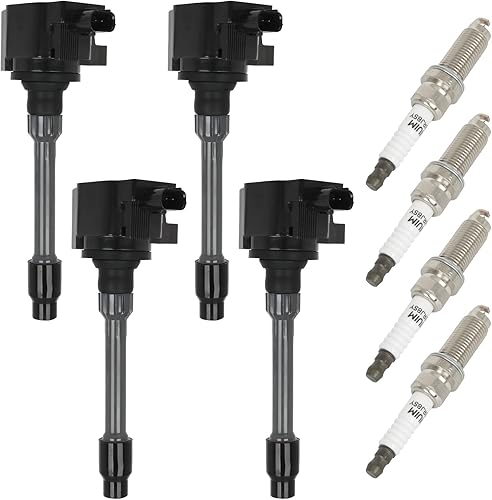 Miniatura 10 de ECCPP UF413 6 bobinas de encendido con 6 bujías de iridio para Honda para Acura para Saturn Civic Pilot Ridgeline MDX EL Vue 1.7L 3.5L UF400 UF512