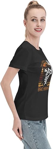 Miniatura 5 de Anime Baki The Grappler T Shirt Womens Summer Round Neck T-Shirts Casual Short Sleeves Tee Black