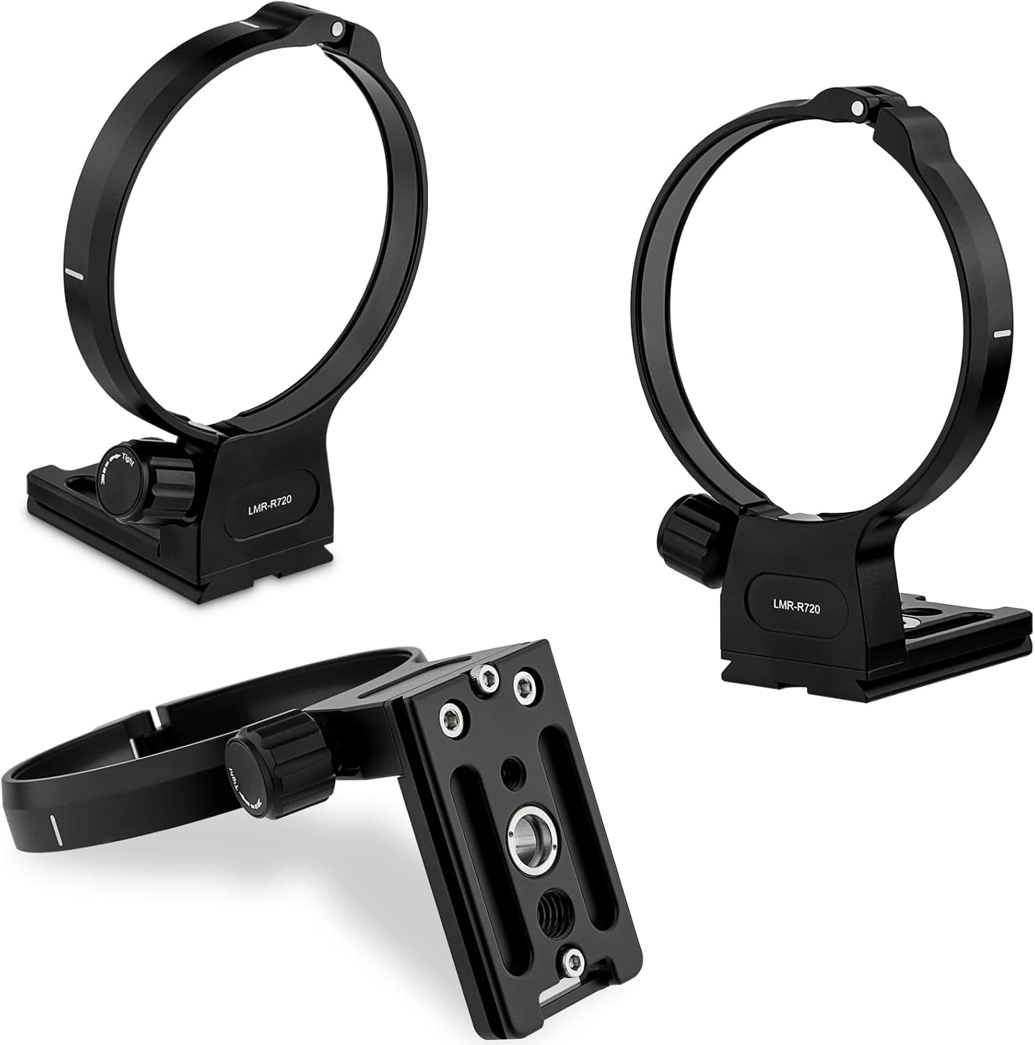 Haoge LMR-R720 Lens Collar Tripod Mount Ring for Canon RF 70-200mm F2.8 L is USM Lens RF70200 Stand Base Canon RF-Mount Built-in Arca Type Quick Release Plate