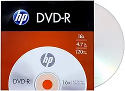 Dvd-R Hp Gravável Envelope, Cis, 46.3020, Prata