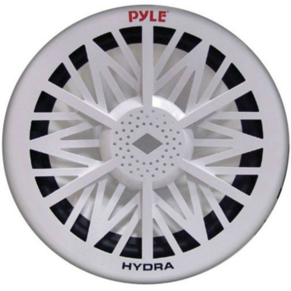 Pyle 1 SUBWOOFER PLMRW8 Sub Chubasquero Marino WÁTERPROOF 8" 20,00 CM 200 MM Blancos por EMBARCACIONES Barco BALSA Piscina Individual Bobina 4 Ohm DE 200 VATIOS RMS Y 400 VATIOS MAX 1 Pieza