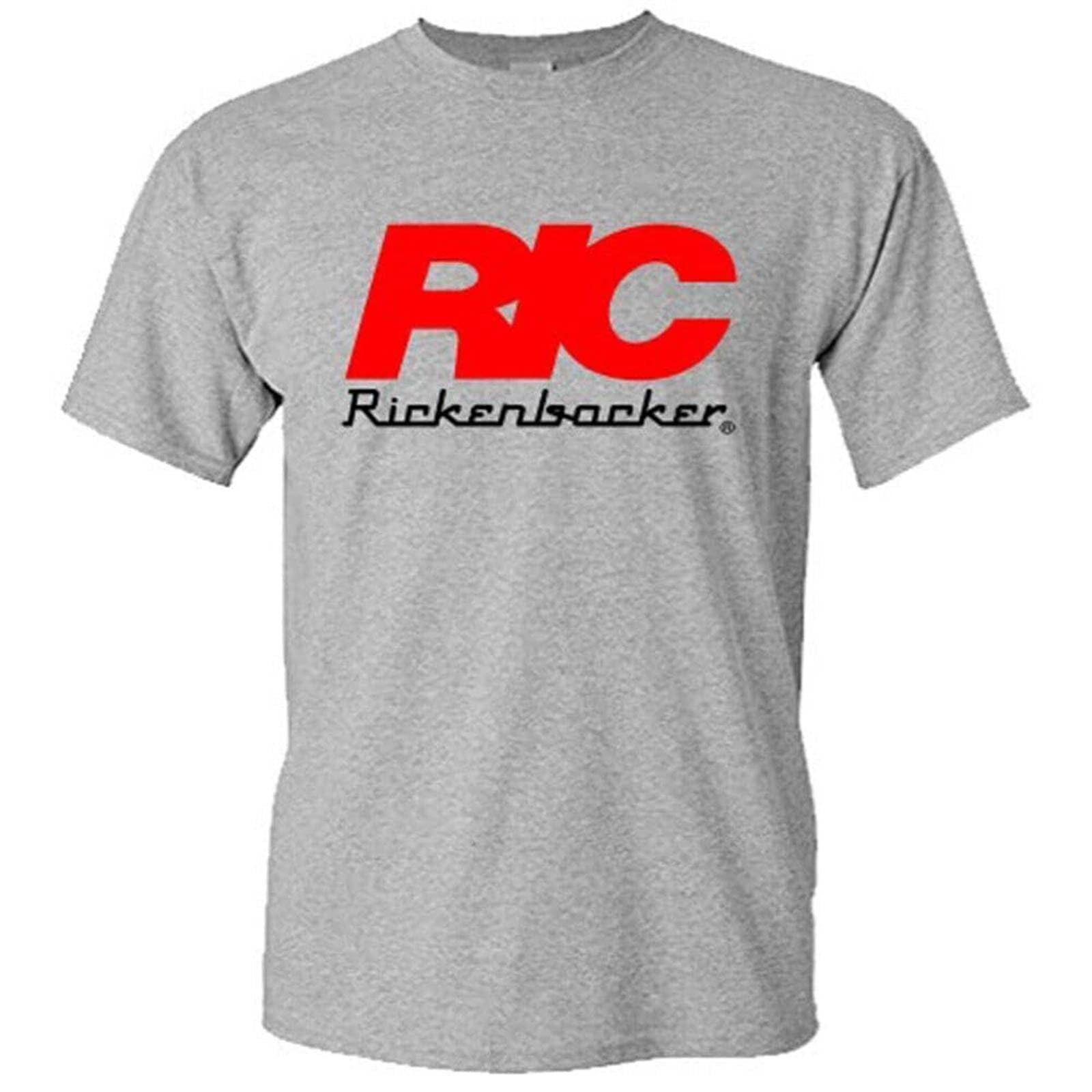 BASLIL TOAST brunch Rickenbacker RIC Logo Men's Grey T-Shirt Grey L