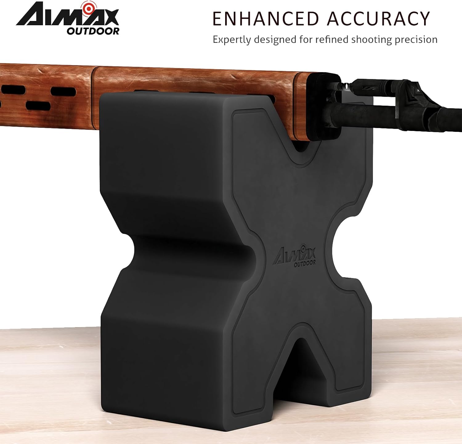 2 Pack Shooting Rest of Multiple Sizes, High Density Foams Rifle Rest, Precision-Enhancing Shooting Benches Portable Gun Block, Recoil Reduction, Resistant to Gun Oil