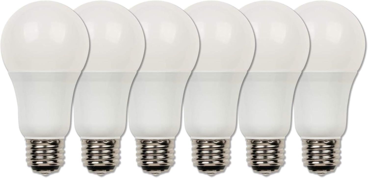 Westinghouse 5314020 30/70/100-Watt Equivalent Omni A19 3-Way Soft White Energy Star LED Light Bulb with Medium Base (6-Pack), 6 Count