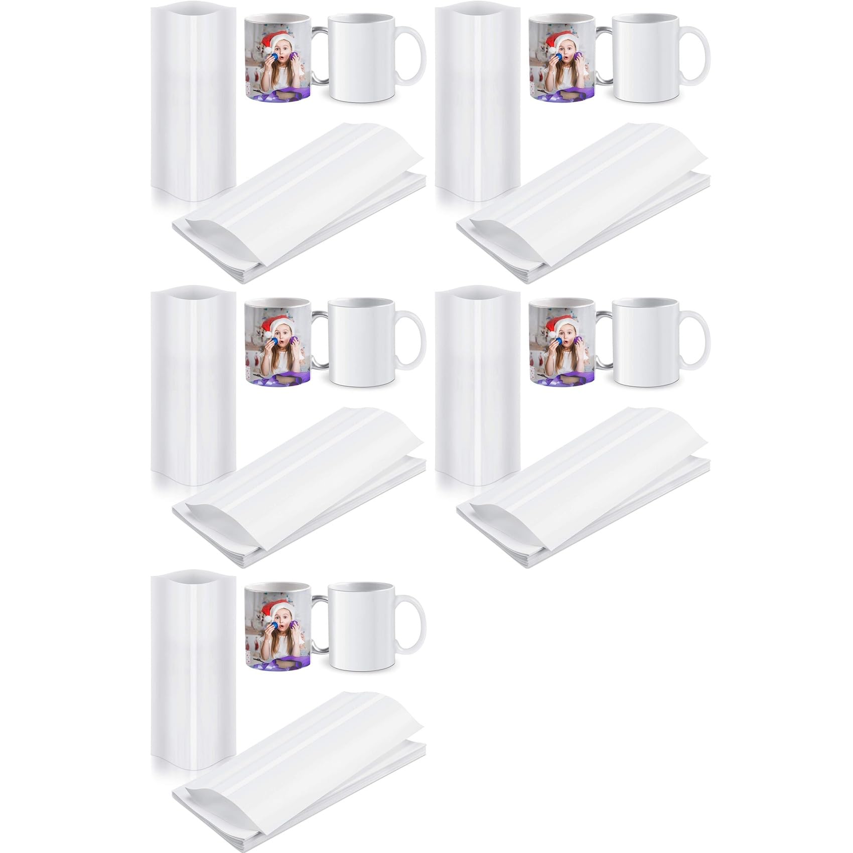 Film Rétractable Transfert Chaleur Sans Plis pour Sublimation