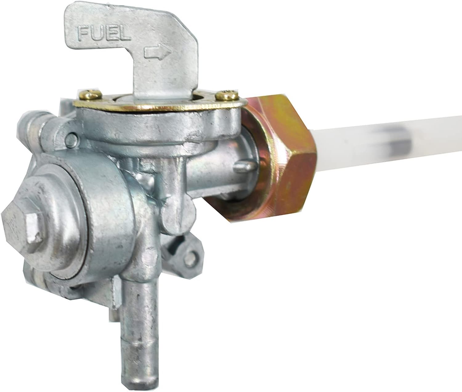 LABLT Fuel Switch Vacuum Valve Petcock 18mm x 1mm 16951-MF5-015 Replacement for Ascot Nighthawk Silver Wing Transalp 600 450 650 550 500