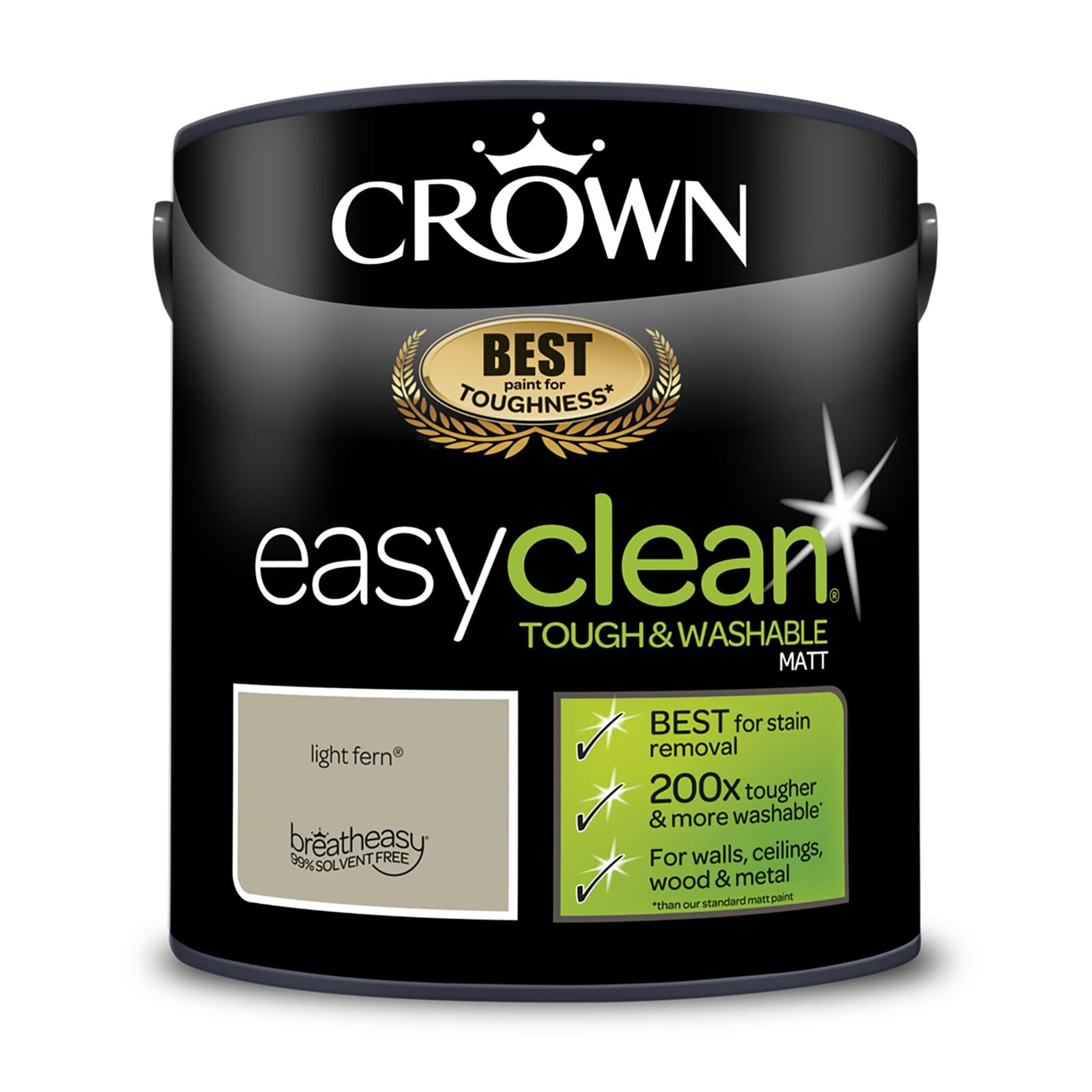 Crown Light Fern® 2.5L easyclean® Matt Emulsion