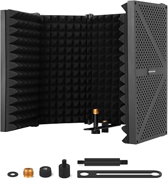 Microphone Windscreen Insulation Acoustic Protection, 5 Doors