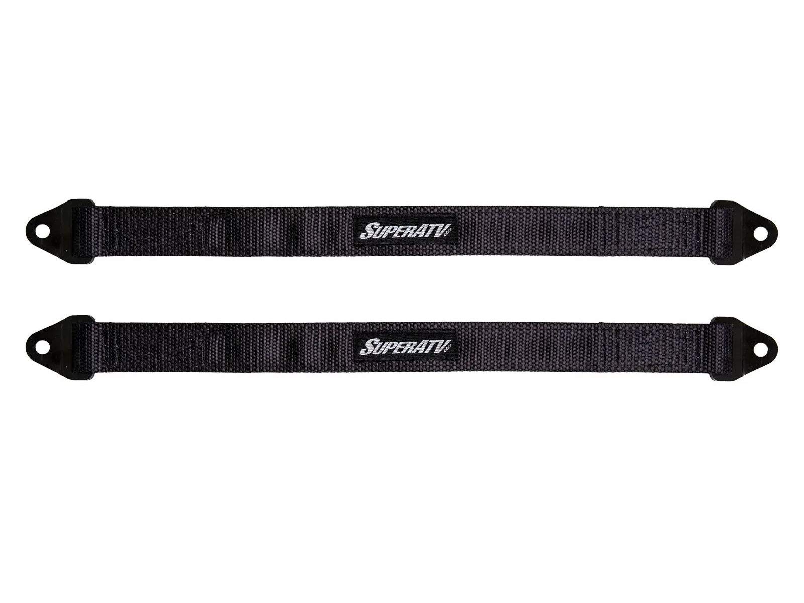 SuperATV Rear Nylon Limit Straps for Polaris RZR XP 1000 (2014+) | Pair of Straps | Rated To 7000 lbs | Saves your Shocks, Axles, Tie Rods, and Components